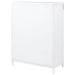 White Gracemont 5-drawer bedroom chest of drawers by CoasterEveryday, showcasing a modern furniture piece with sleek drawer handles.