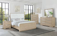 Ladera 5-drawer bedroom chest of drawers in light elm wood, CoasterEveryday furniture with sleek modern design.