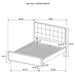 Robyn 5-piece California King bedroom furniture set in light ash finish, includes bed frame, dresser, and nightstands.