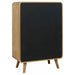 Light ash Robyn 5-drawer bedroom chest of drawers by CoasterEveryday, showing sleek wooden furniture with five spacious drawers.