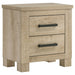 Oakglen 5-piece California King bedroom set by CoasterEveryday featuring weathered oak finish and matching furniture pieces.