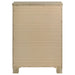 Weathered oak bedroom chest of drawers with five drawers, wooden furniture by CoasterEveryday.