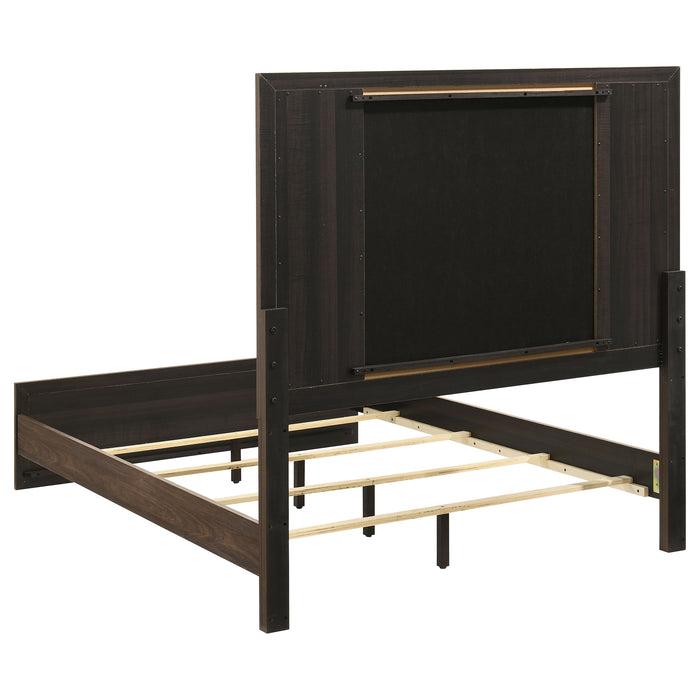 Etienne 4-piece Full Bedroom Set Walnut