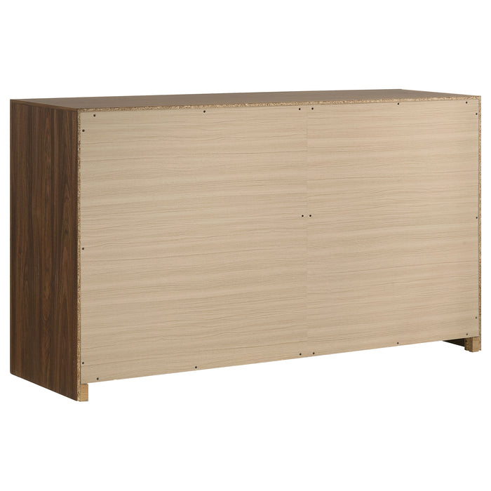 Etienne 5-piece Eastern King Bedroom Set Walnut