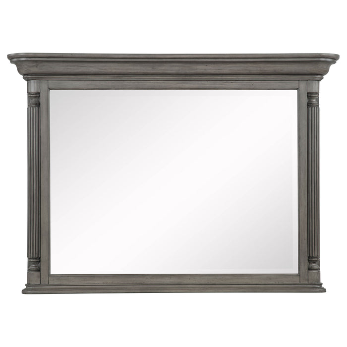 Cresswell 4-piece Queen Storage Bedroom Set Weathered Taupe