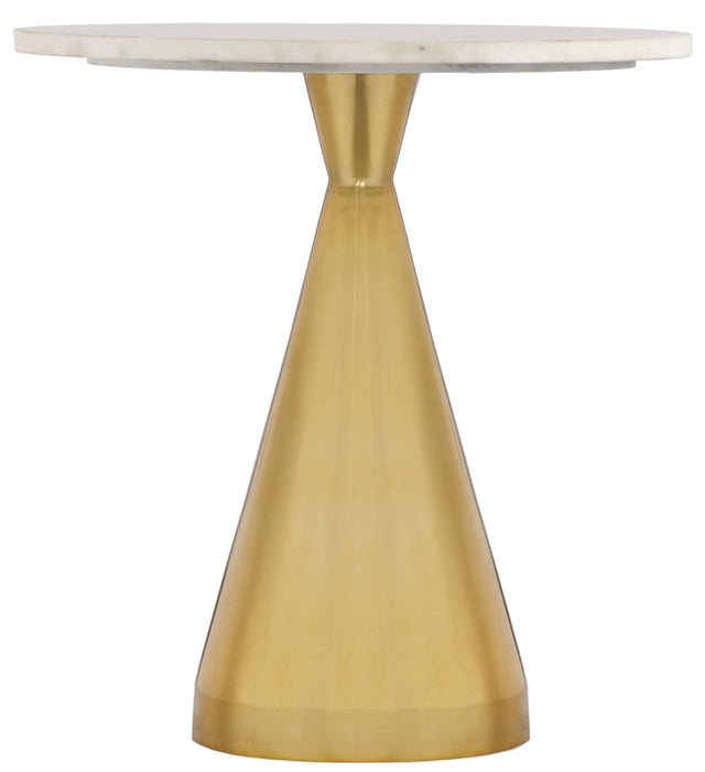 Emery - End Table - White