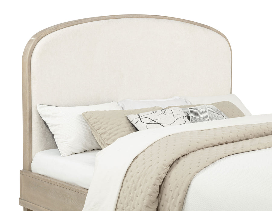 Lucaire 4-piece Queen Bedroom Set Sandstone