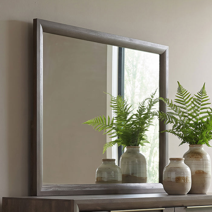 Farre Dresser Mirror Dark Brown