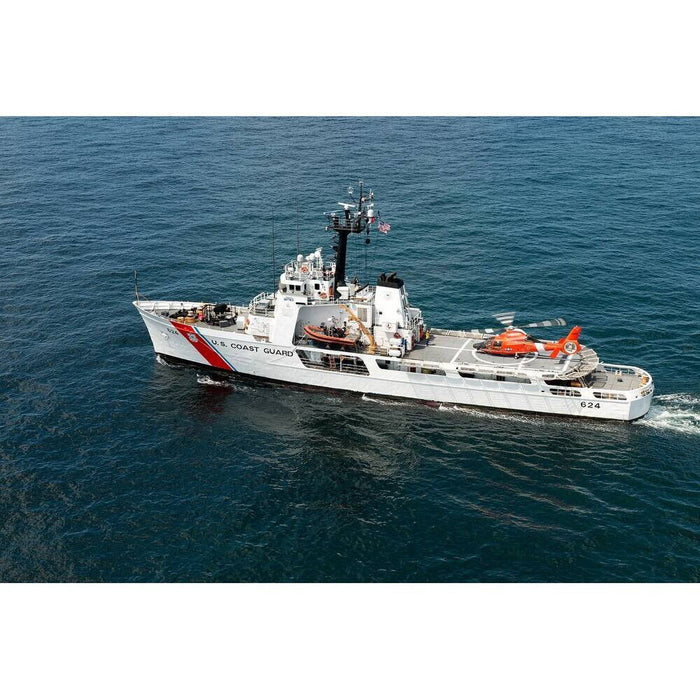 Hand Painted Model Boat (624525) - White