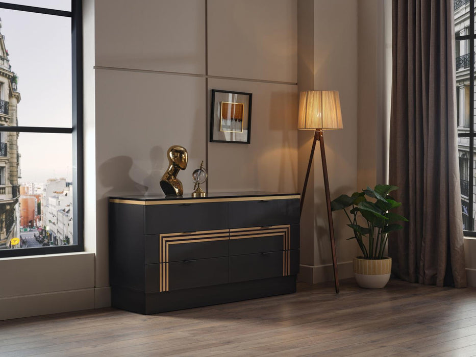 Bellona Carlino 6 Drawer Dresser