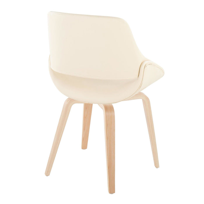 Fabrico - Chair (Set of 2) - Beige Legs