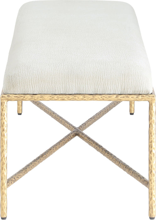 Valley - Bench With Gold Frame