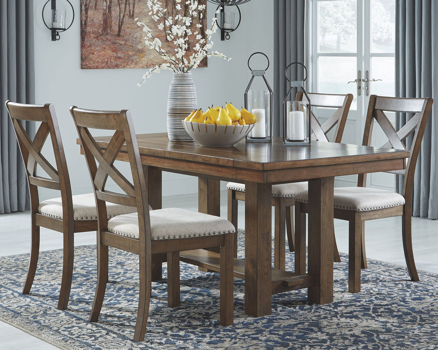 Moriville - Rectangular Dining Room Extension Table - Grayish Brown