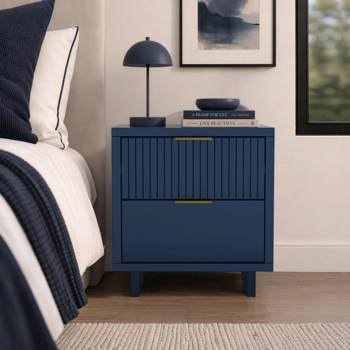 Manhattan Elara - Solid Wood Nightstand