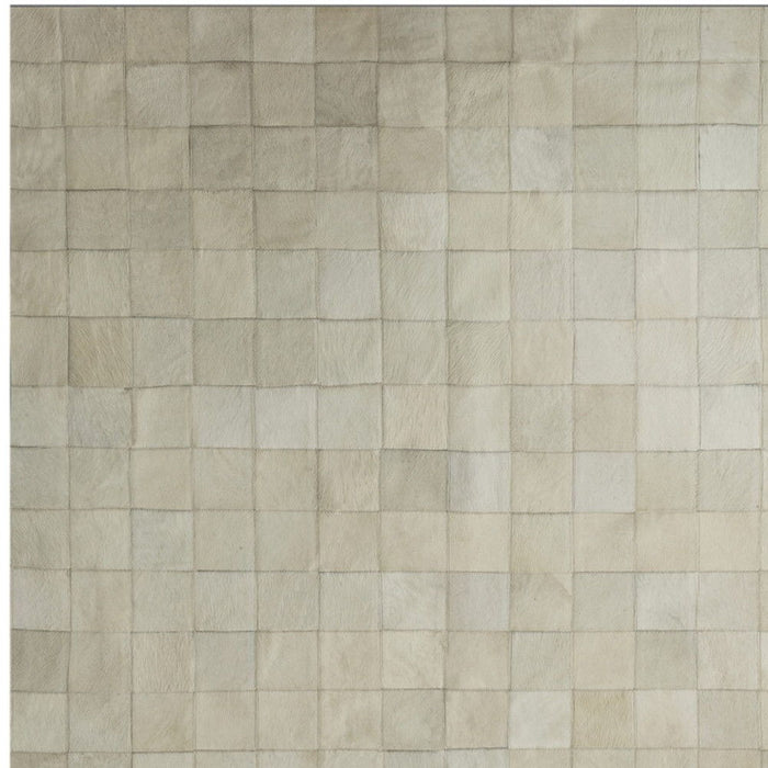 8' X 10' Cowhide Patchwork Area Rug (544481) - Off White