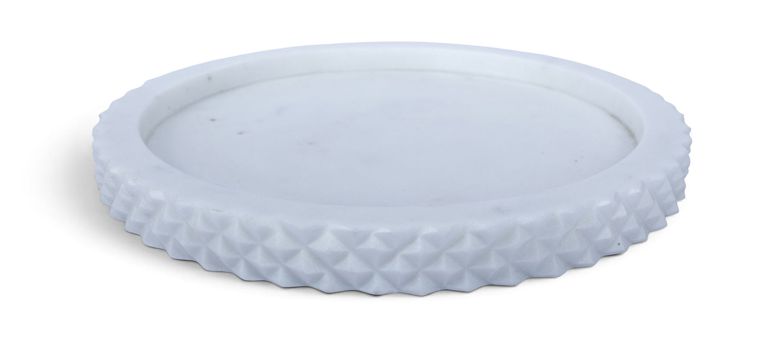 Marble tray by Meridian Furniture featuring a sleek, genuine marble surface and modern design, perfect for home decor or serving.