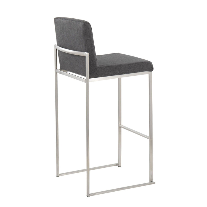 Fuji - High Back Upholstered Barstool Set