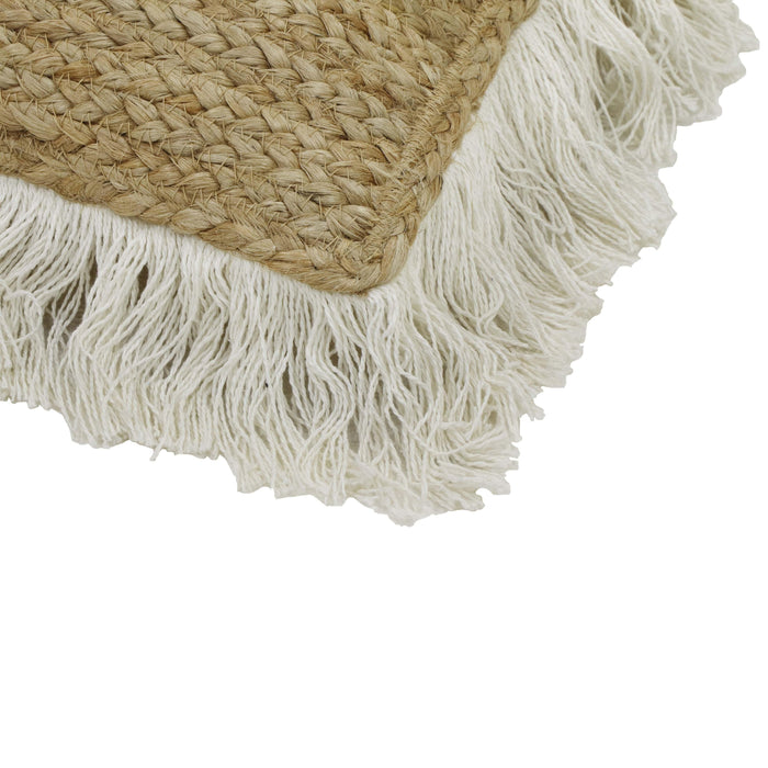 Emerge - Square Accent Pillow - Natural