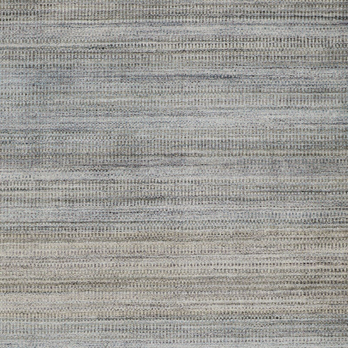 8' x 11' Ombre Hand Woven Area Rug - Blue Gray And Purple