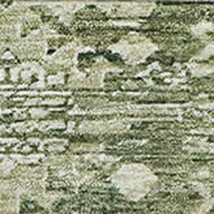 10' X 14' Oriental Washable Area Rug With UV Protection (700841) - Artichoke Green / Ivory