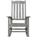 Giga oversized porch rocker chair with wide seat and tall backrest, ideal for outdoor relaxation and comfortable seating.