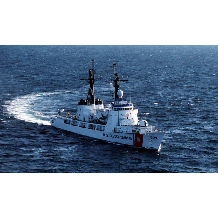 Hand Painted Model Boat (624498) - White