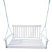 Giga outdoor patio swing with armrests, suitable for garden, yard, backyard, or sunroom, featuring comfortable seating and sturdy frame.