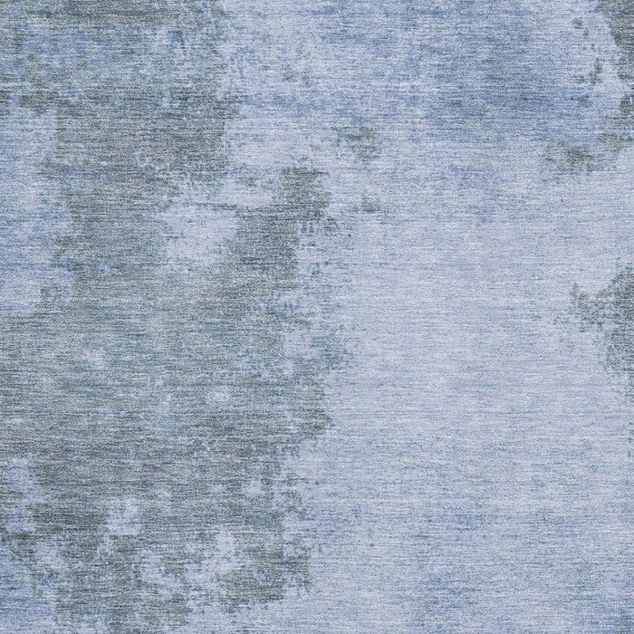 10' X 14' Abstract Washable Area Rug With UV Protection (707569) - Blue / Gray
