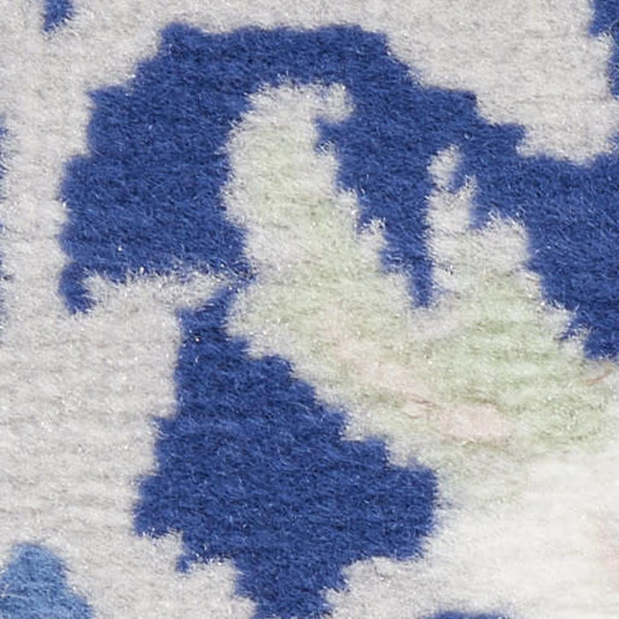 2' X 3' Floral Area Rug (556176) - Blue
