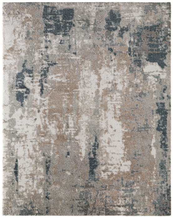 10' X 13' Abstract Area Rug (722304) - Blue / Ivory