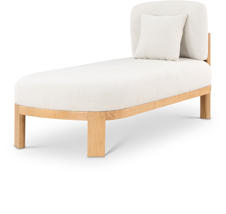 Maybourne - Chaise / Bench With Natural Frame