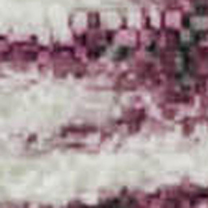 10' X 14' Striped Washable Area Rug With UV Protection (710022) - Blush / Ivory