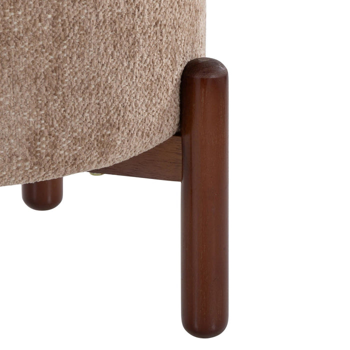 Daniella - Wood Storage Ottoman