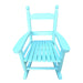 Giga children's indoor/outdoor rocking chair for kids, durable wooden rocker with a comfortable seat and child-friendly design.
