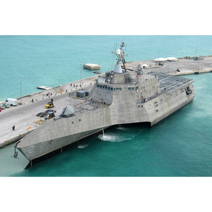 Hand Painted Model Boat (624318) - Gray