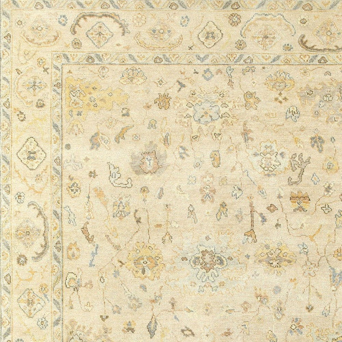 2' X 3' Wool Oriental Hand Knotted Area Rug (575209) - Beige / Gray