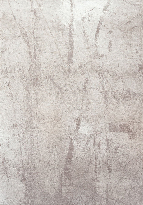 8' X 11' Abstract Washable Area Rug With UV Protection (609939) - Gray / White