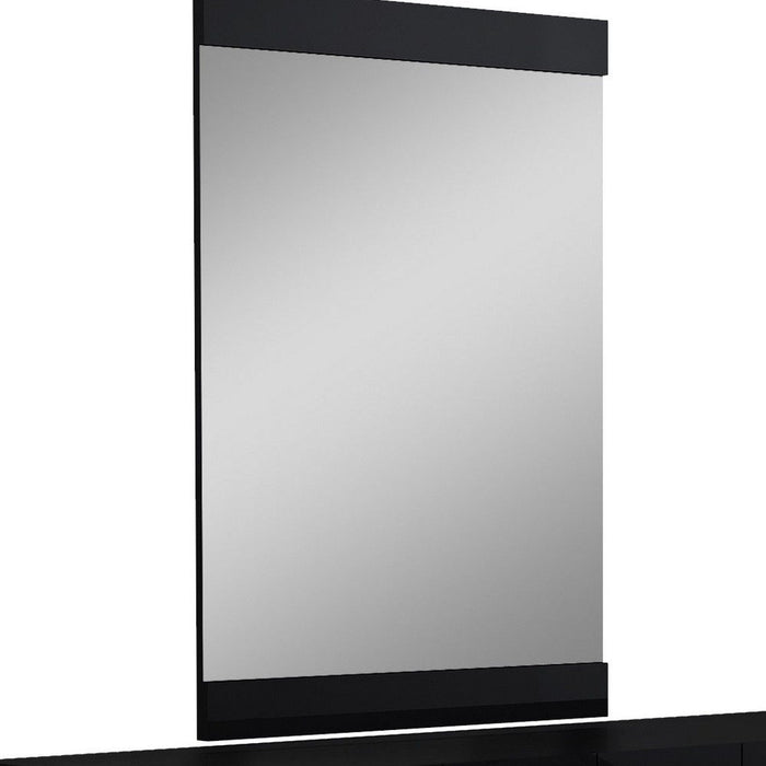 Superb High Gloss Dresser - Black