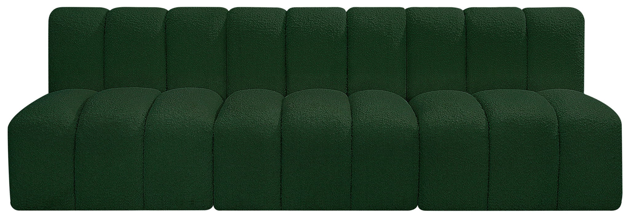 Arc - Boucle Fabric 3 Seats Modular Sofa