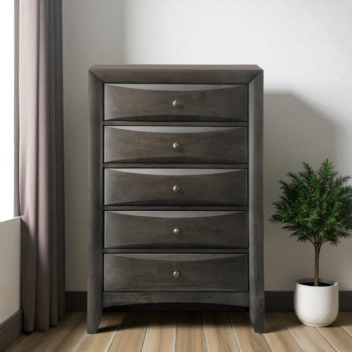 Wood Dresser - Gray
