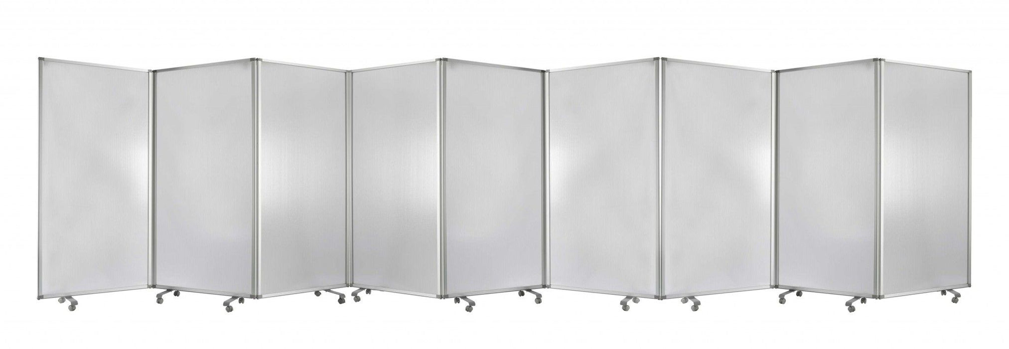 Metal 9 Panel Resilient Screen - Clear