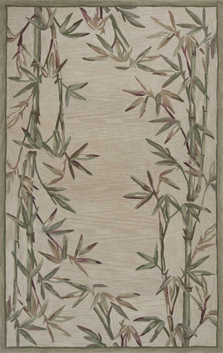 8' x 10' Wool Handmade Area Rug - Ivory