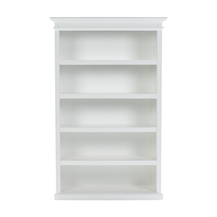 Five Tier Bookcase (523195) - Antiqued White