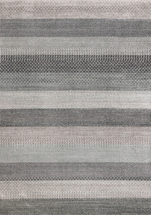 8' X 11' Geometric Area Rug (660274) - Gray / Taupe