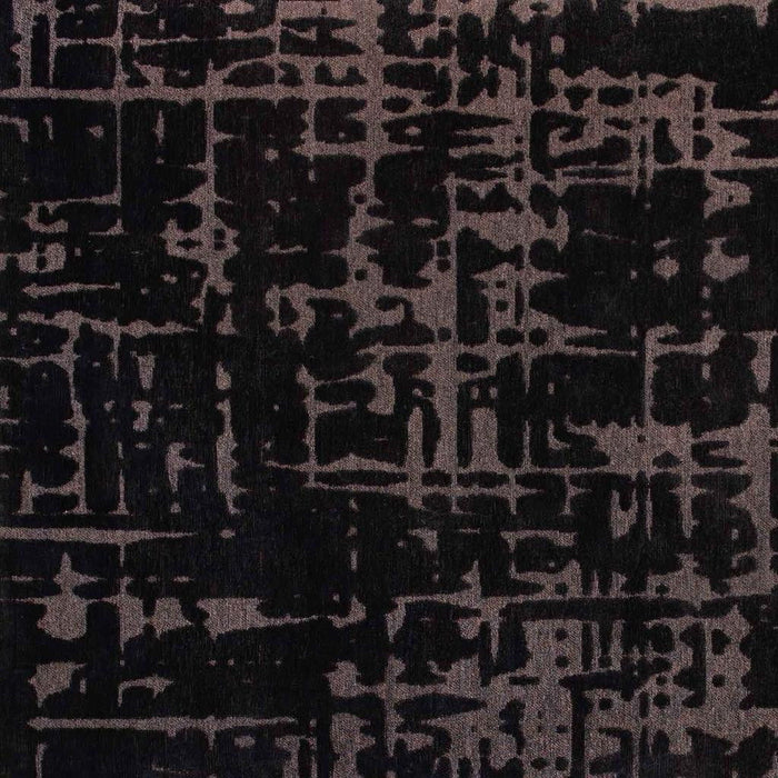 7' X 9' Abstract Washable Area Rug (548684) - Black / Gray