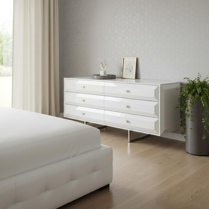 Double Dresser Extension - White