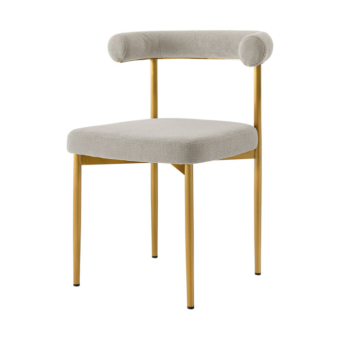 Open Back Dining Side Chairs (Set of 2) - Gray
