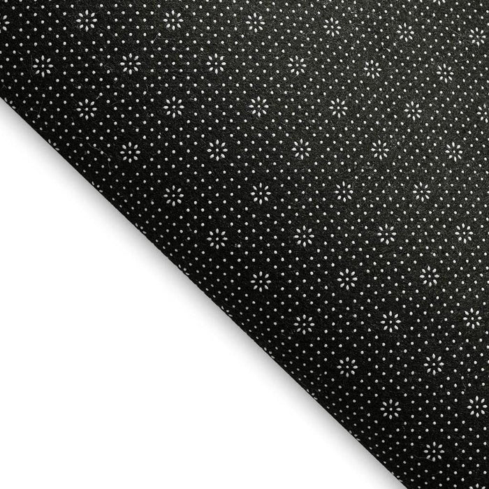 10' X 14' Geometric Washable Area Rug With UV Protection (693636) - Black / Gray / Silver