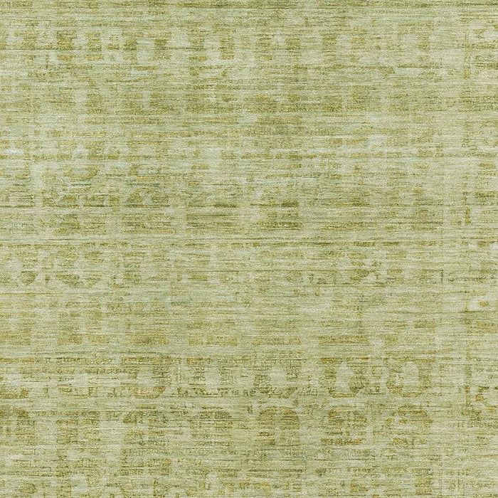 10' X 14' Oriental Washable Area Rug With UV Protection (700997) - Sage / Mint Green