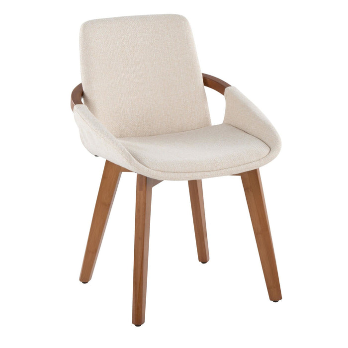 Cosmo - Chair - Walnut Bamboo Legs